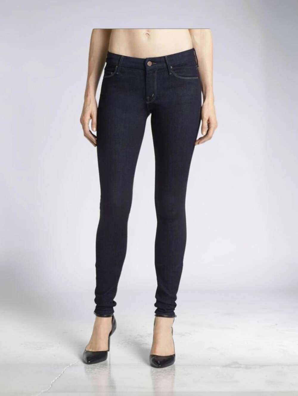 MOTHER The Looker Forever and a Day Dark Wash Womens Size 28 Skinny